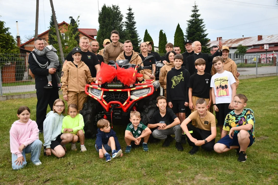 OSP Krzywda wzbogaciła się o nowy quad ratowniczy - Zdjęcie główne