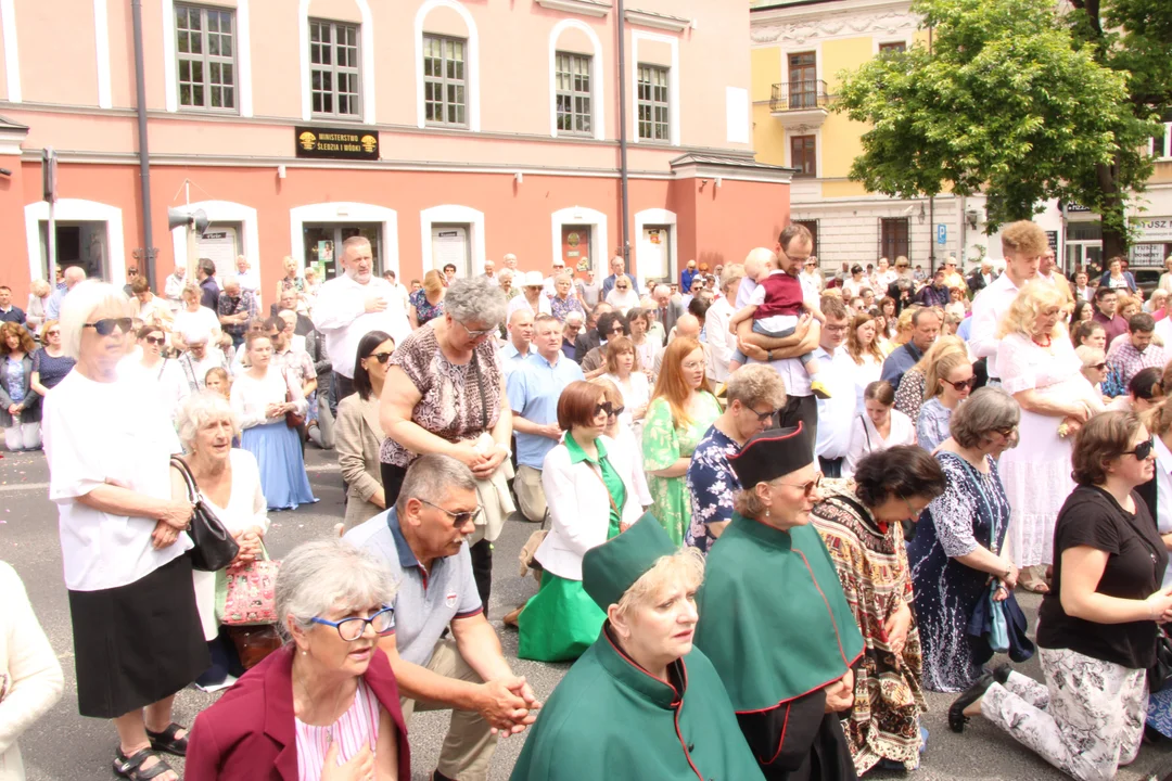 Procesja Bożego Ciała w archikatedrze lubelskiej