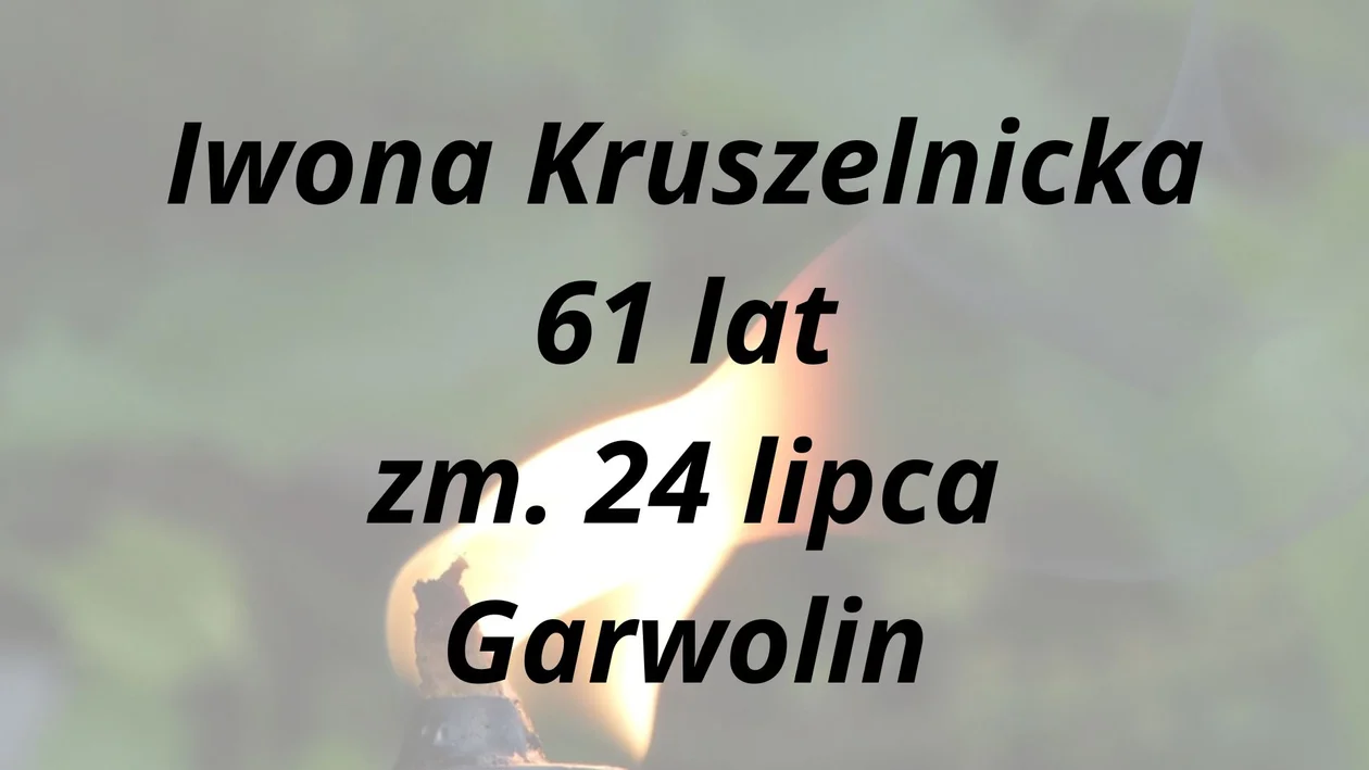 Nekrologi Garwolin