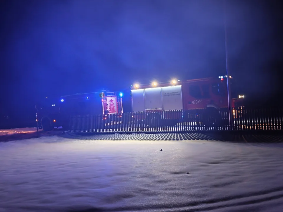 Powiat łukowski: Pożar sadzy. Ogień gasili strażacy m.in. z OSP Stanin