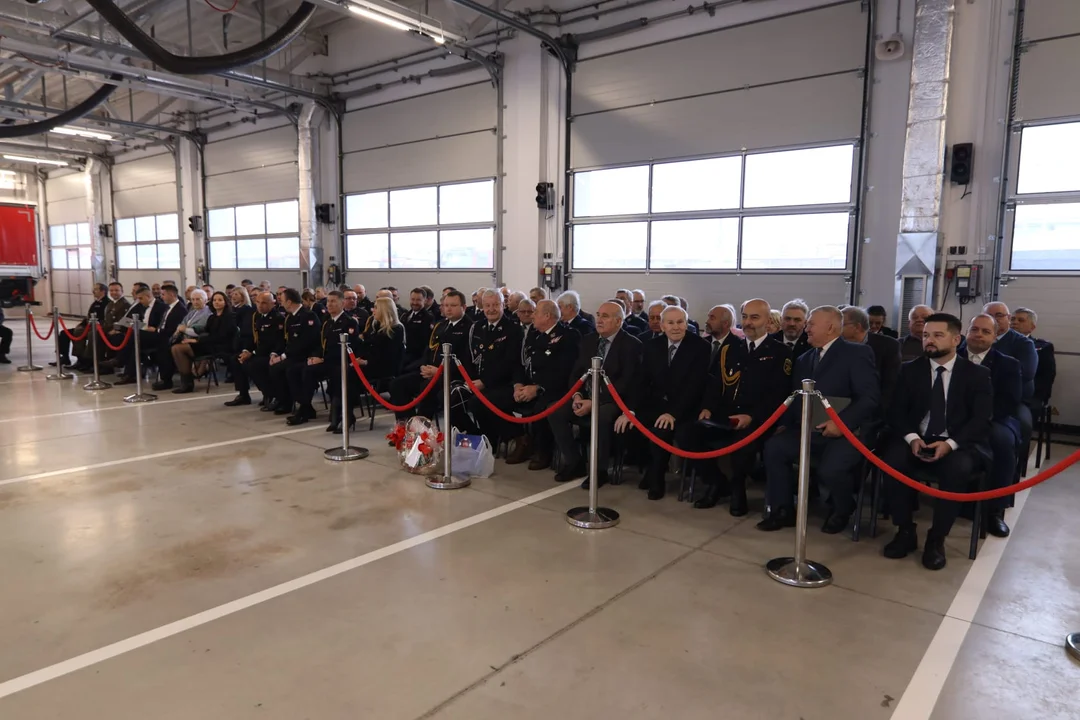 Pożegnanie komendanta KP PSP w Puławach