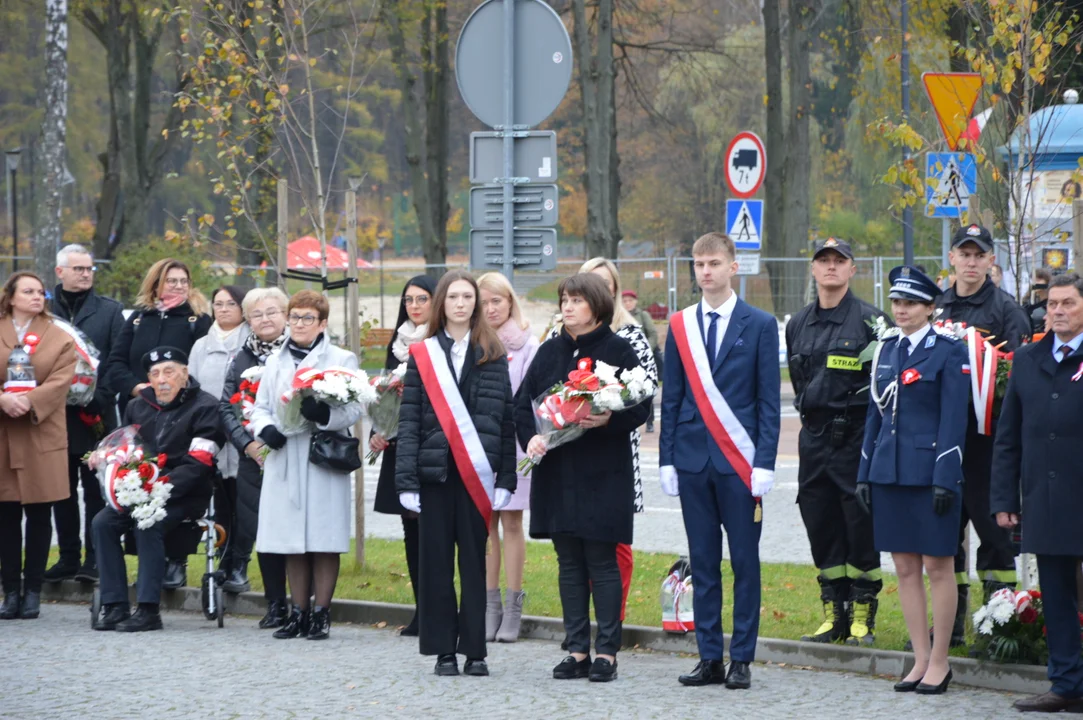 Obchody 105. rocznicy odzyskania niepodległości w Poniatowej