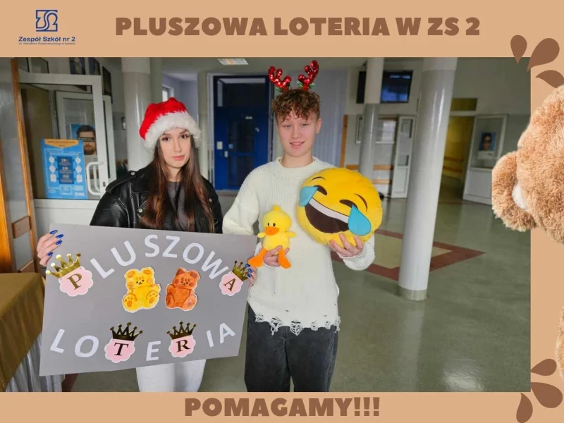 Pluszowa Loteria w ZS nr 2 w Łukowie