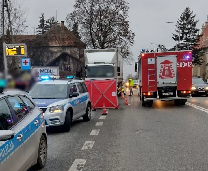 Końskowola: Śmiertelne potrącenie pieszego