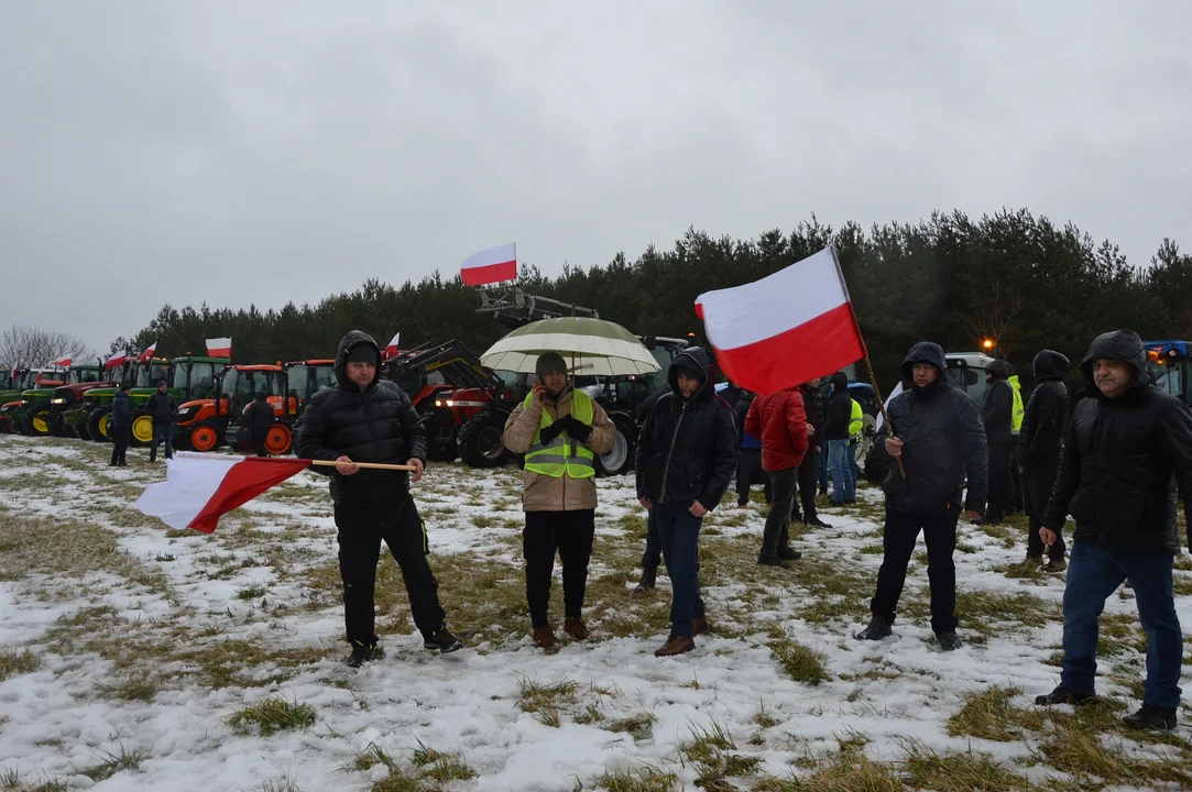 Protest rolników w Chodlu