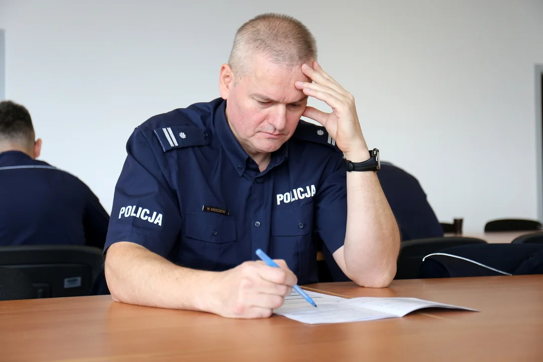 Policjant z Lublina najlepszym dyżurnym garnizonu