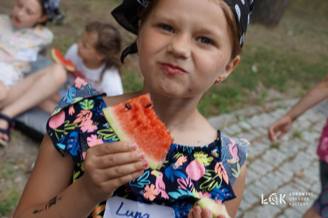 Wakacje ŁOK 2023. Obóz piratów nad Zalewem Zimna Woda