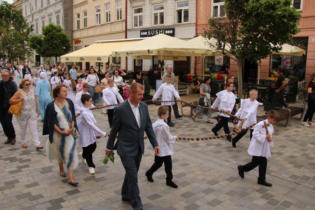 Procesja Bożego Ciała w archikatedrze lubelskiej