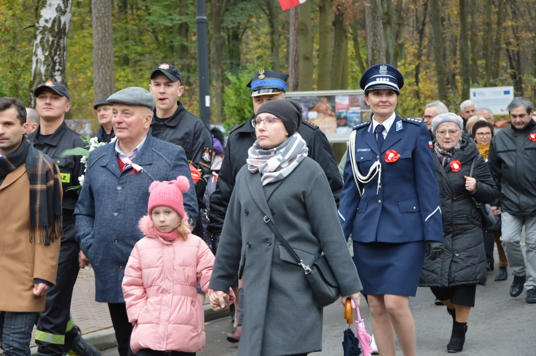 Obchody 105. rocznicy odzyskania niepodległości w Poniatowej