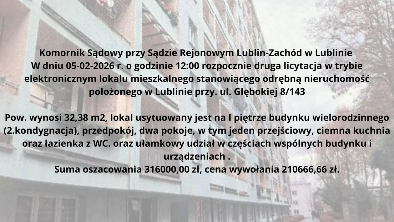 Licytacje mieszkań
