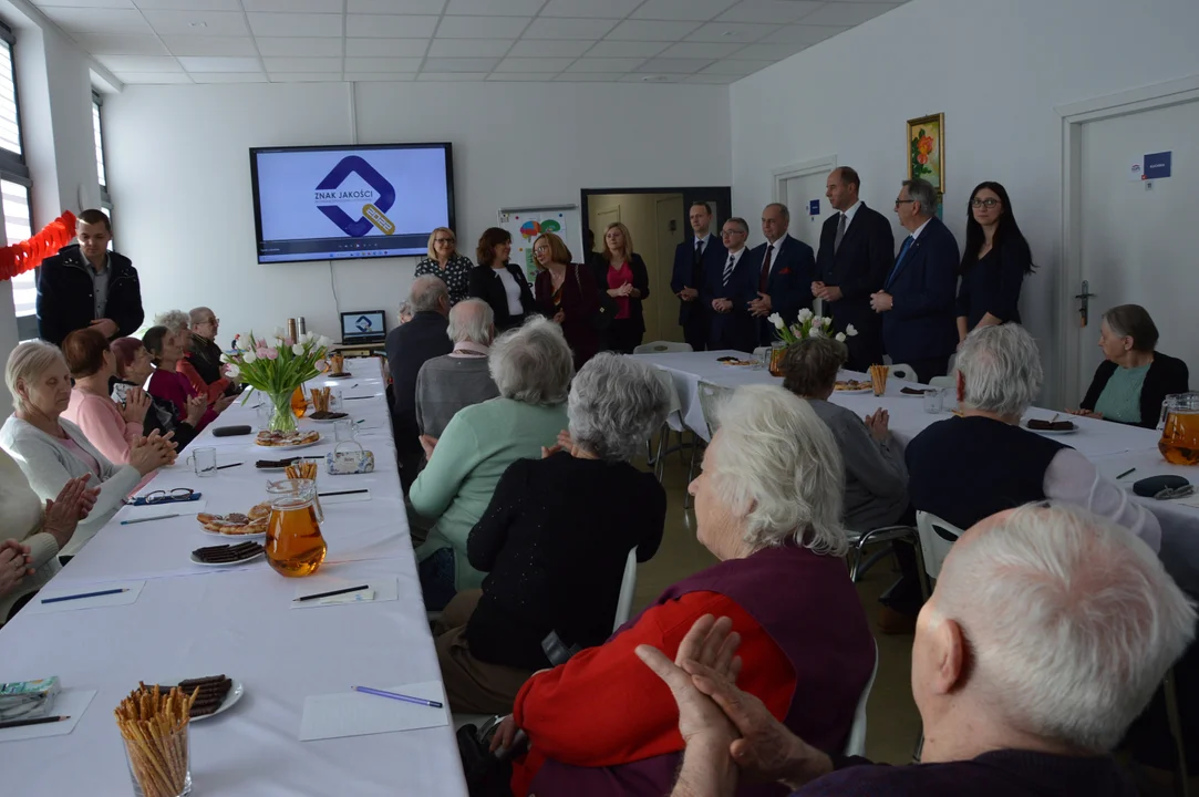 WIzyta wiceministra Stanisława Szweda w Centrum Usług Społecznych w Opolu Lubelskim