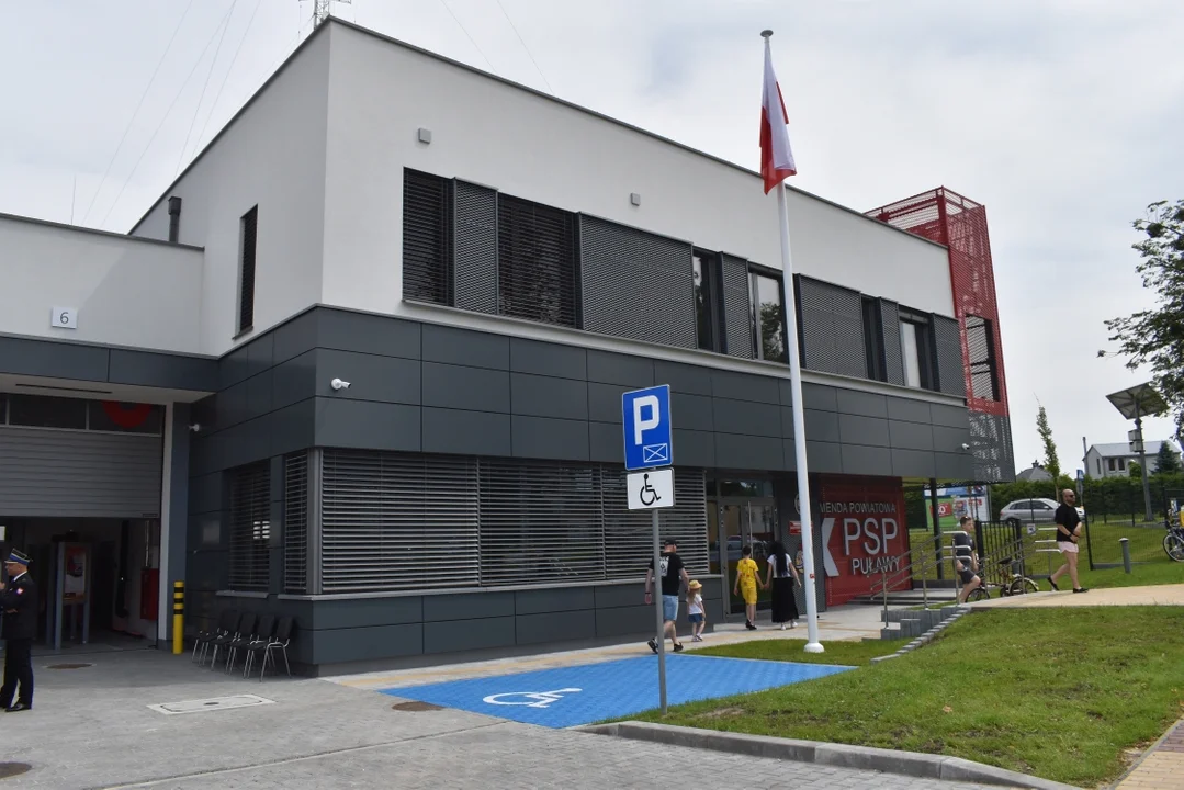 Otwarcie nowej komendy PSP w Puławach