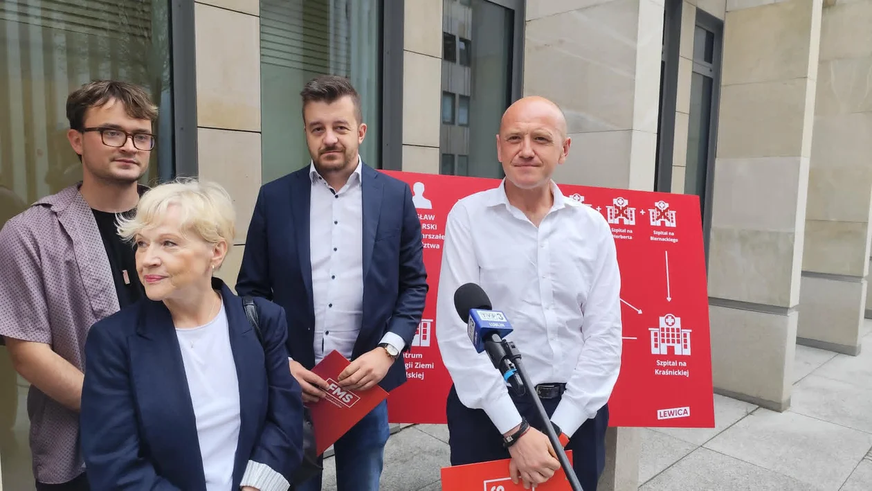 "Lista VIP” kontra rzeczywistość pacjentów. Nowa Lewica z Lublina uderza w polityków prawicy i przedstawia "Czwórkę Czarzastego"