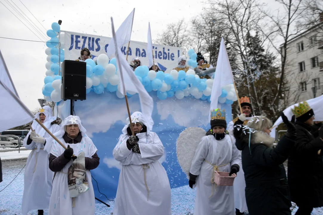 Wędrowaliśmy z Trzema Królami po ulicach Łukowa