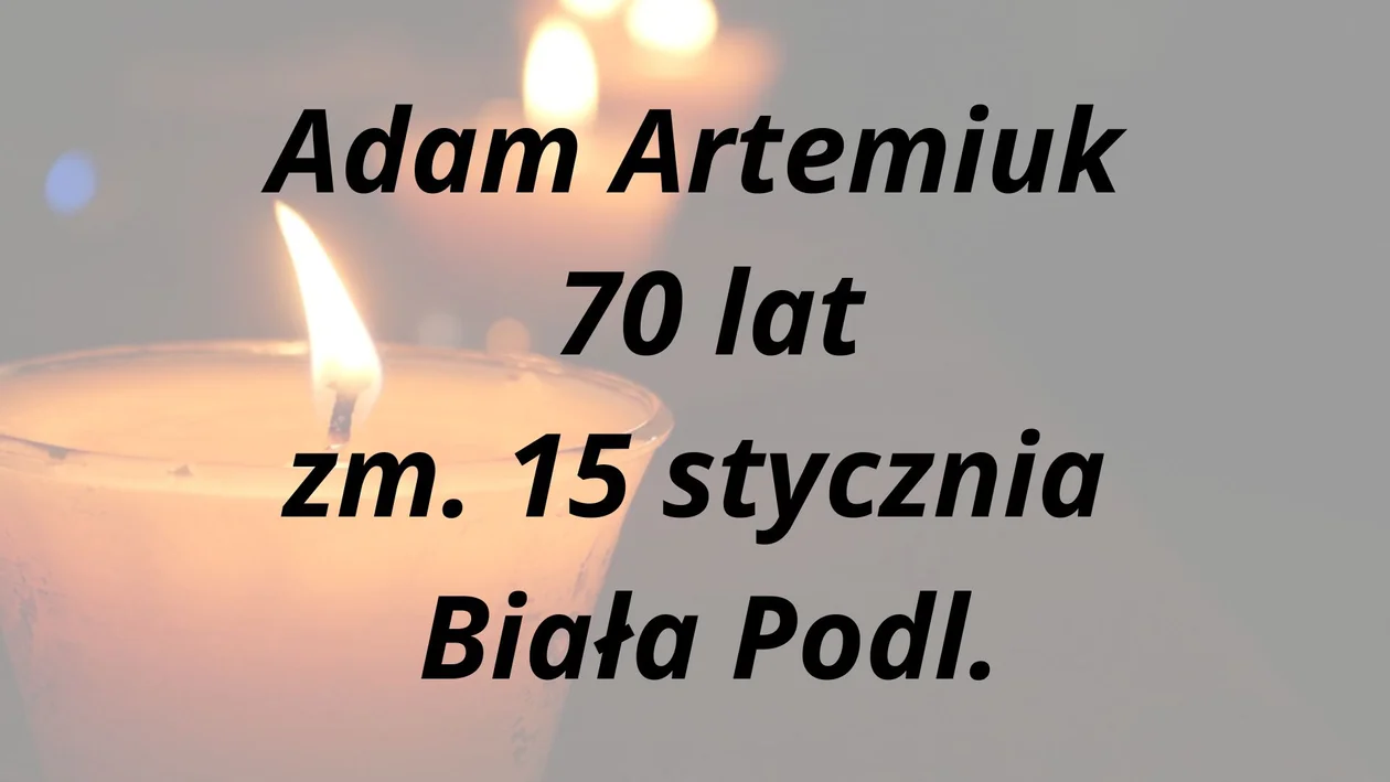 Nekrologi z powiatu bialskiego