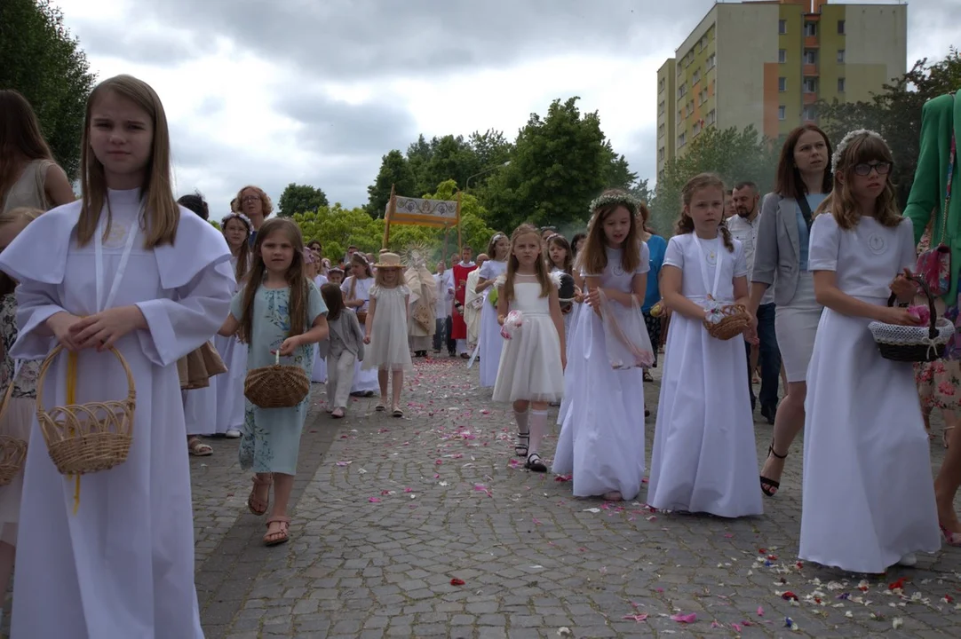 Procesja  Bożego Ciała w Puławach