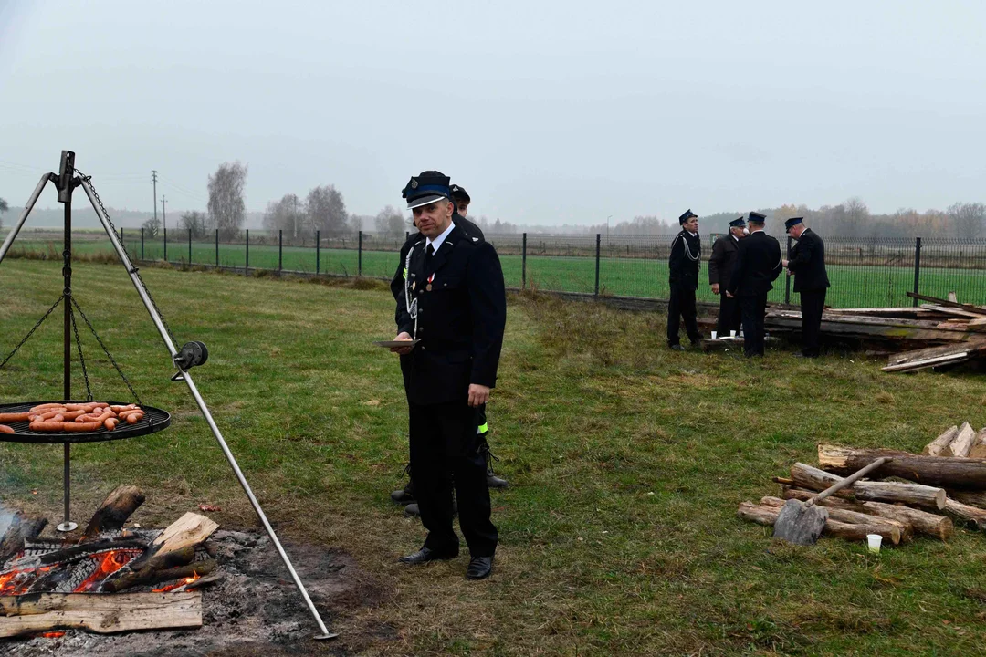 Zarzec Łukowski Msza Św. w intencji zmarłych strażaków z gminy Łuków