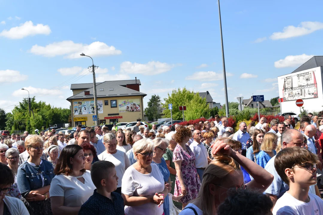 Święto Bożego Ciała w parafii Matki Kościoła w Łukowie