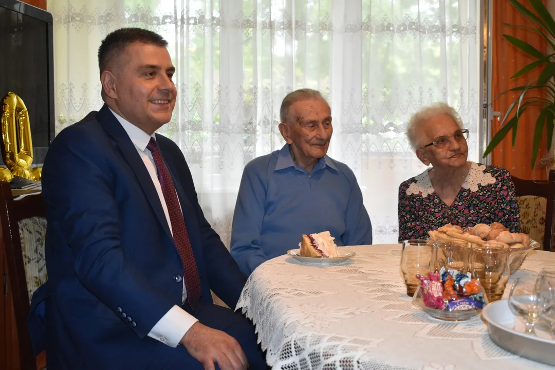100. urodziny Gustawa Kowalskiego z Puław