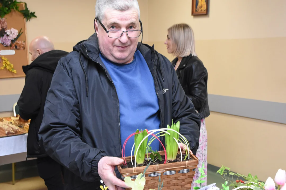 Piękne ozdoby wielkanocne na kiermaszu w Anielinie