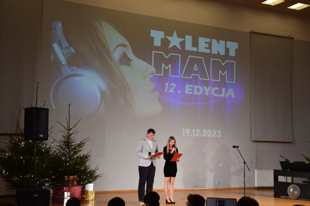 12. Edycja konkursu "TALENT MAM" w I LO im. T. Kościuszki w Łukowie