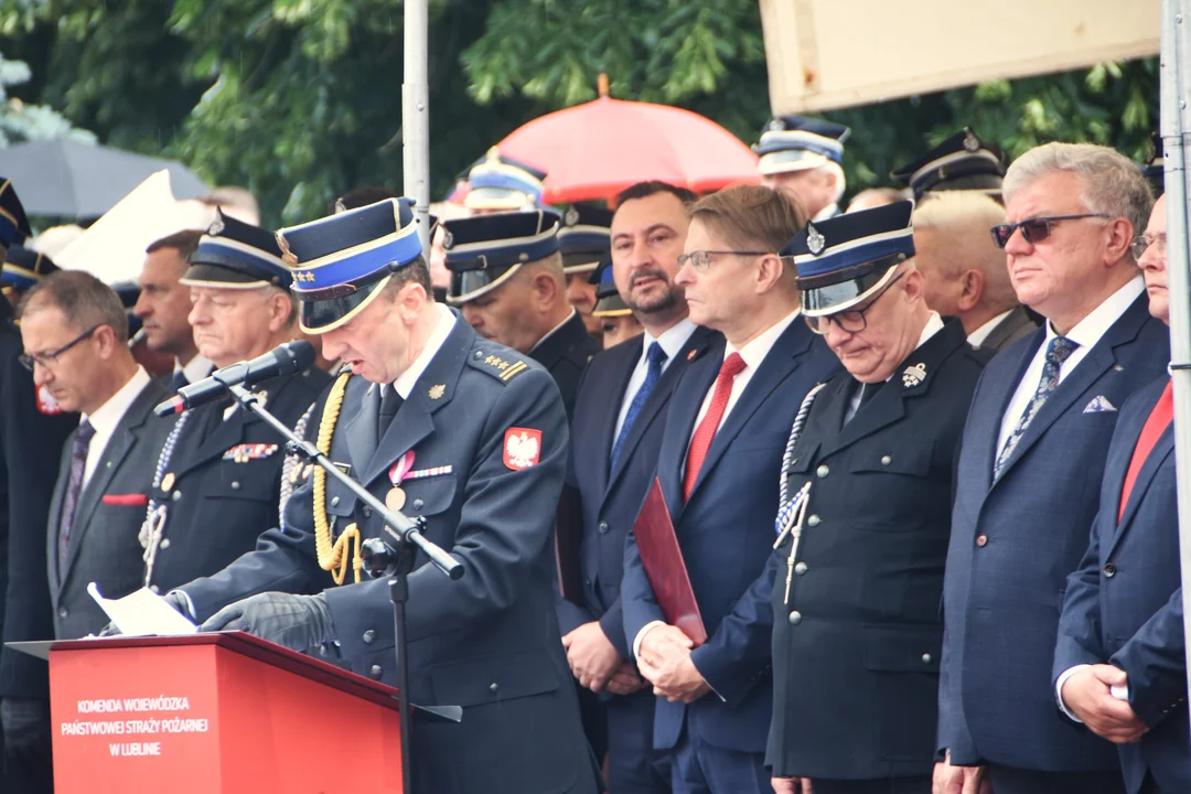 Wojewódzkie Obchody Dnia Strażaka w Łukowie