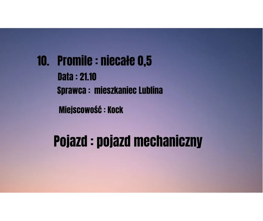 Kierujący złapani na podwójnym gazie w powiecie lubartowskim - Zdjęcie główne