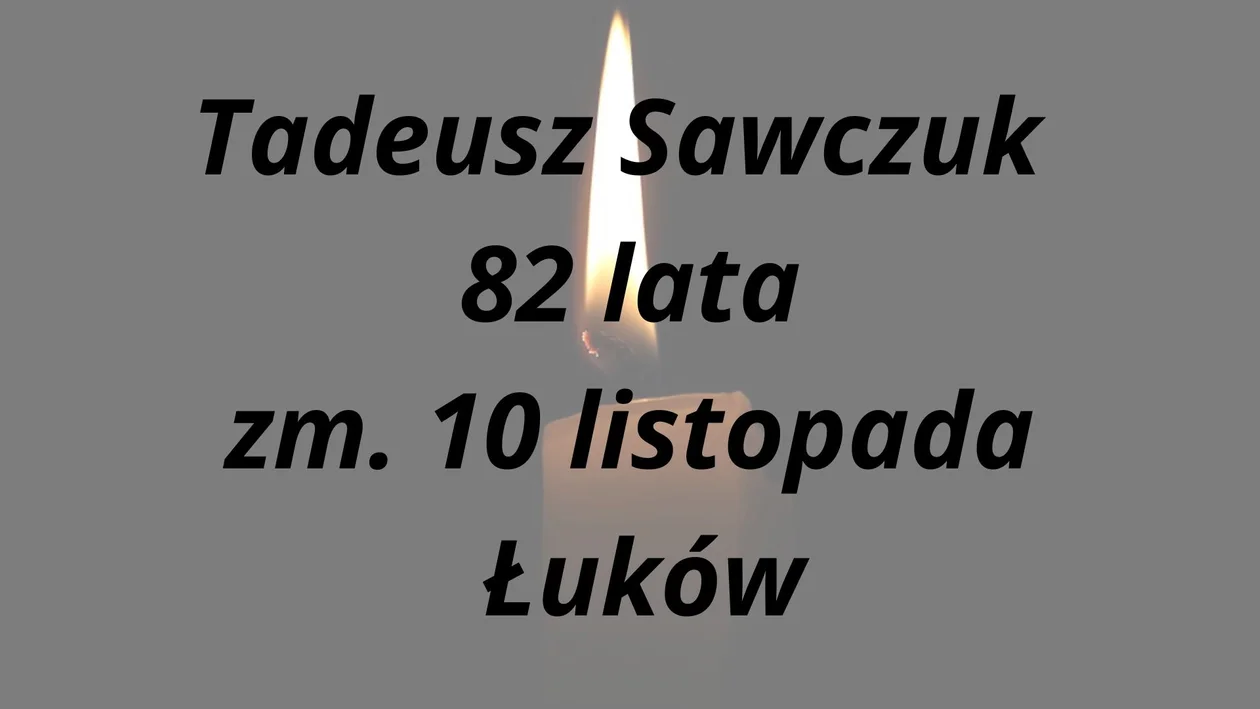 Zmarli z powiatu łukowskiego   ( 10-27 listopada)