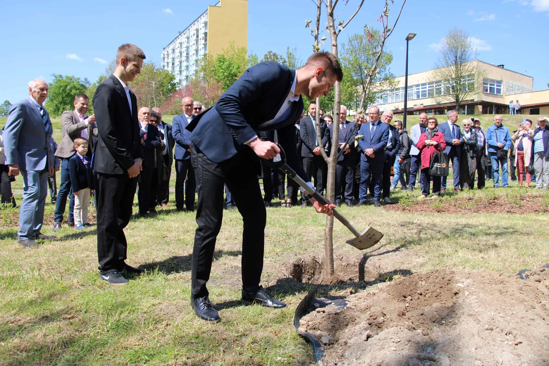 Otwarcie skweru im. Izabelli Sierakowskiej w Lublinie