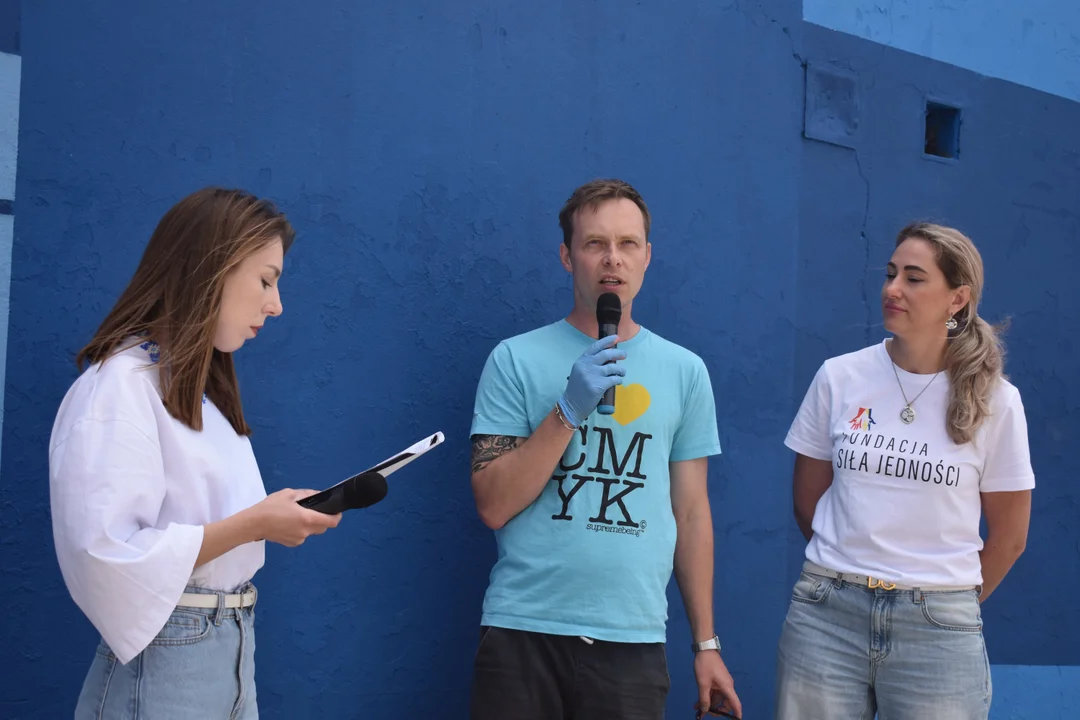 Nowy mural na Kalinowszczyźnie. Tak Ukraińcy dziękują Lublinowi za pomoc