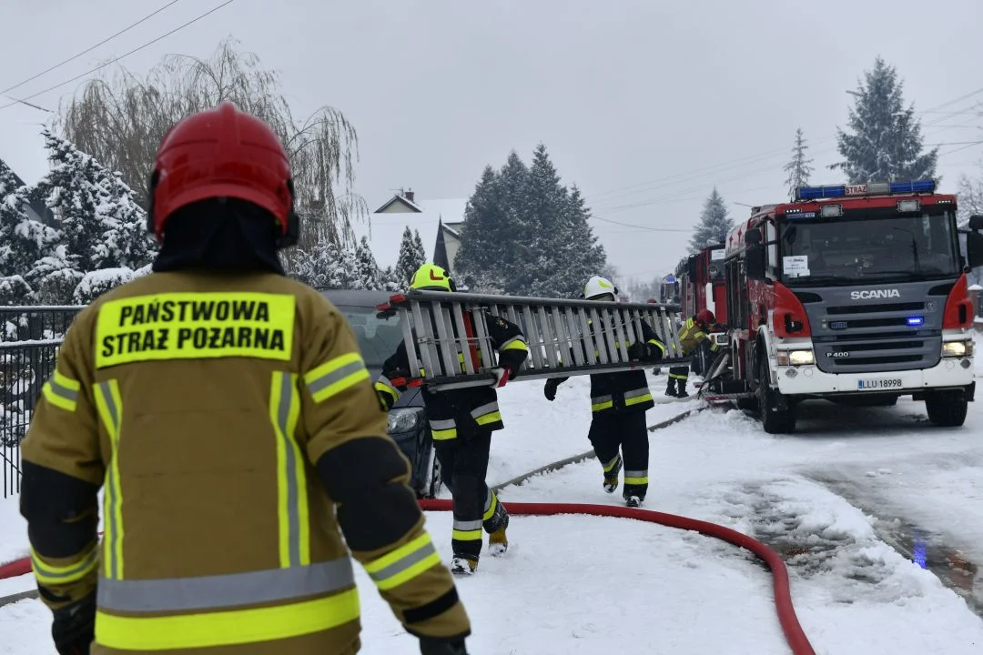 Pożar w Wólce Świątkowej