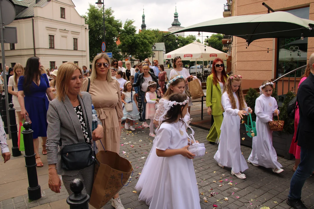 Procesja Bożego Ciała w archikatedrze lubelskiej