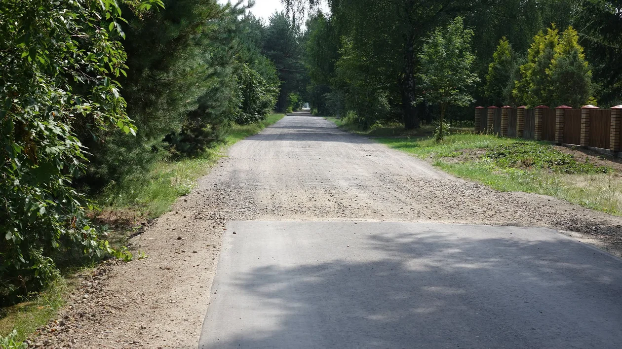 Droga w Wólce Mieczysławskiej