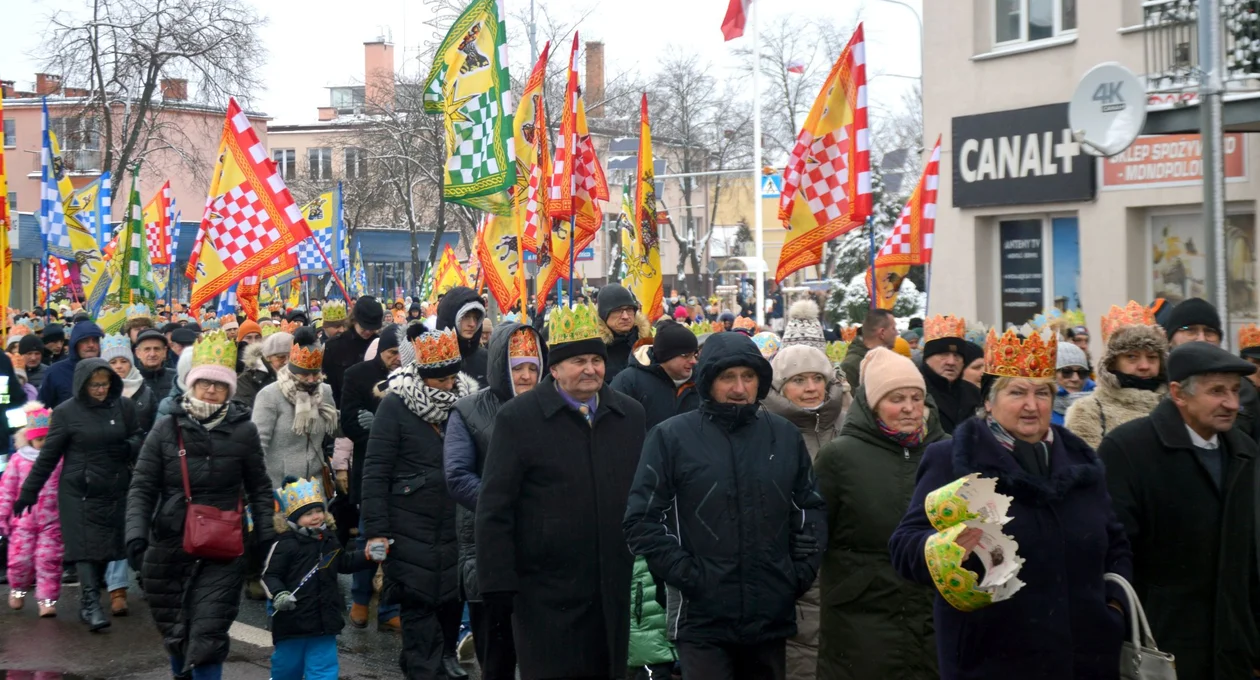 Wędrowaliśmy z Trzema Królami po ulicach Łukowa