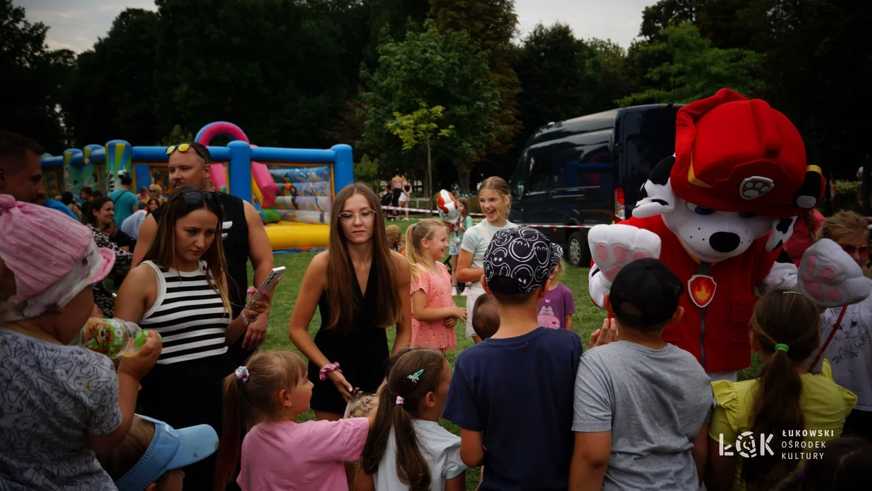 Festiwal Balonów, Baniek Mydlanych i Kolorów w Parku Miejskim w Łukowie