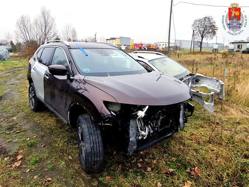 Zajmowali się kradzieżą i paserstwem części z aut. Policja zatrzymała kilkanaście osób