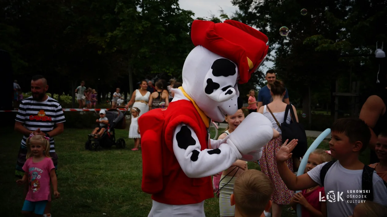 Festiwal Balonów, Baniek Mydlanych i Kolorów w Parku Miejskim w Łukowie