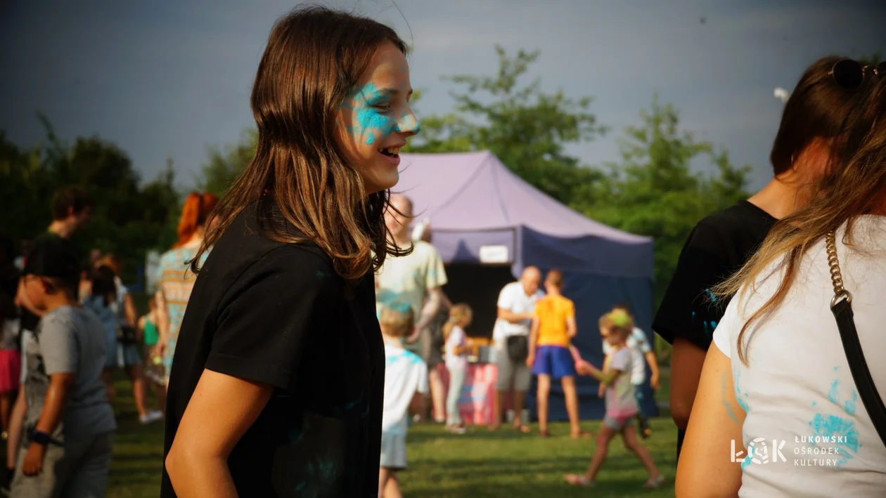 Festiwal Balonów, Baniek Mydlanych i Kolorów w Parku Miejskim w Łukowie