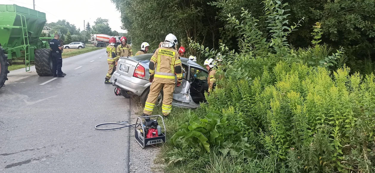 Wypadek w Szczuczkach Kolonii