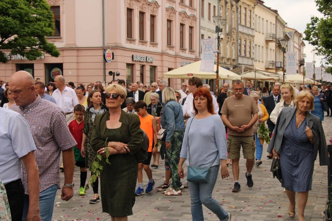 Procesja Bożego Ciała w archikatedrze lubelskiej