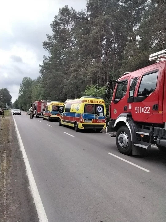 Powiat radzyński: Śmiertelny wypadek w Wygnanowie. Mężczyzna zginął na miejscu