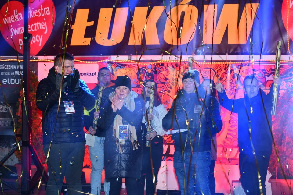 Mieszkańcy Łukowa hojnie wsparli Orkiestrę (zdjęcia) Za nami 31. Finał WOŚP - Zdjęcie główne