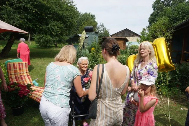 100 - lecie urodzin mieszkanki gminy Nałęczów