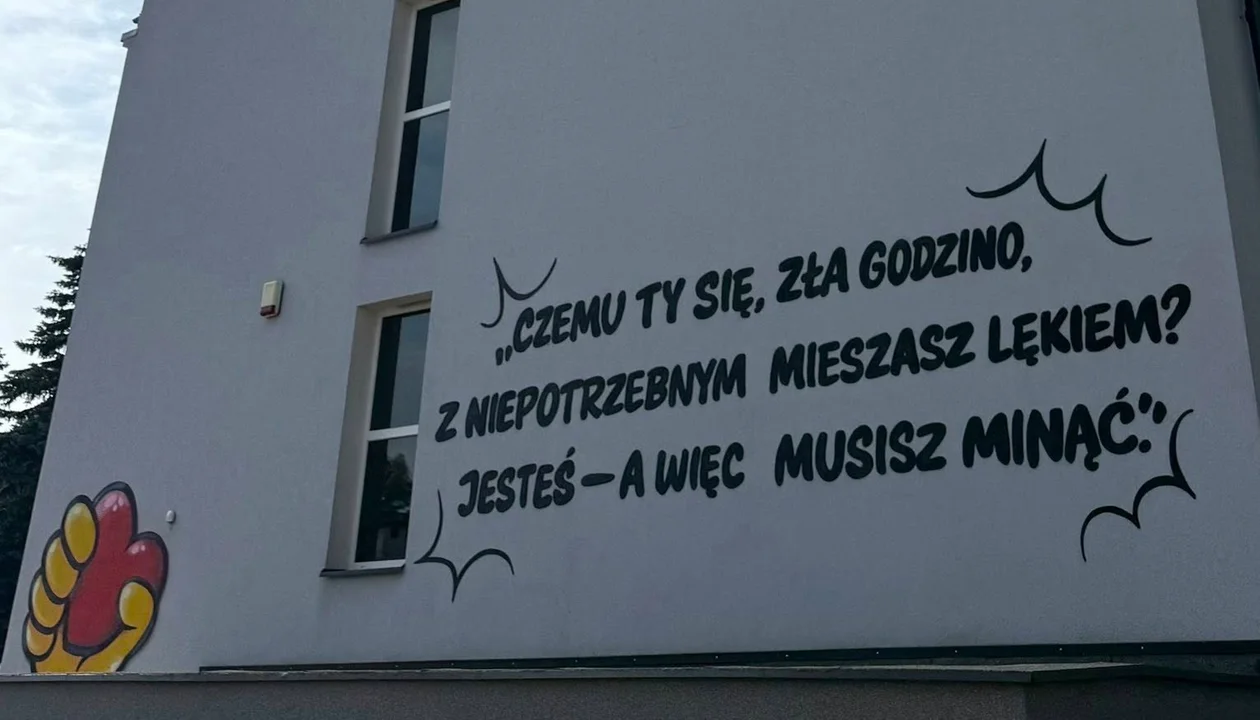 Mural szpital Zamość