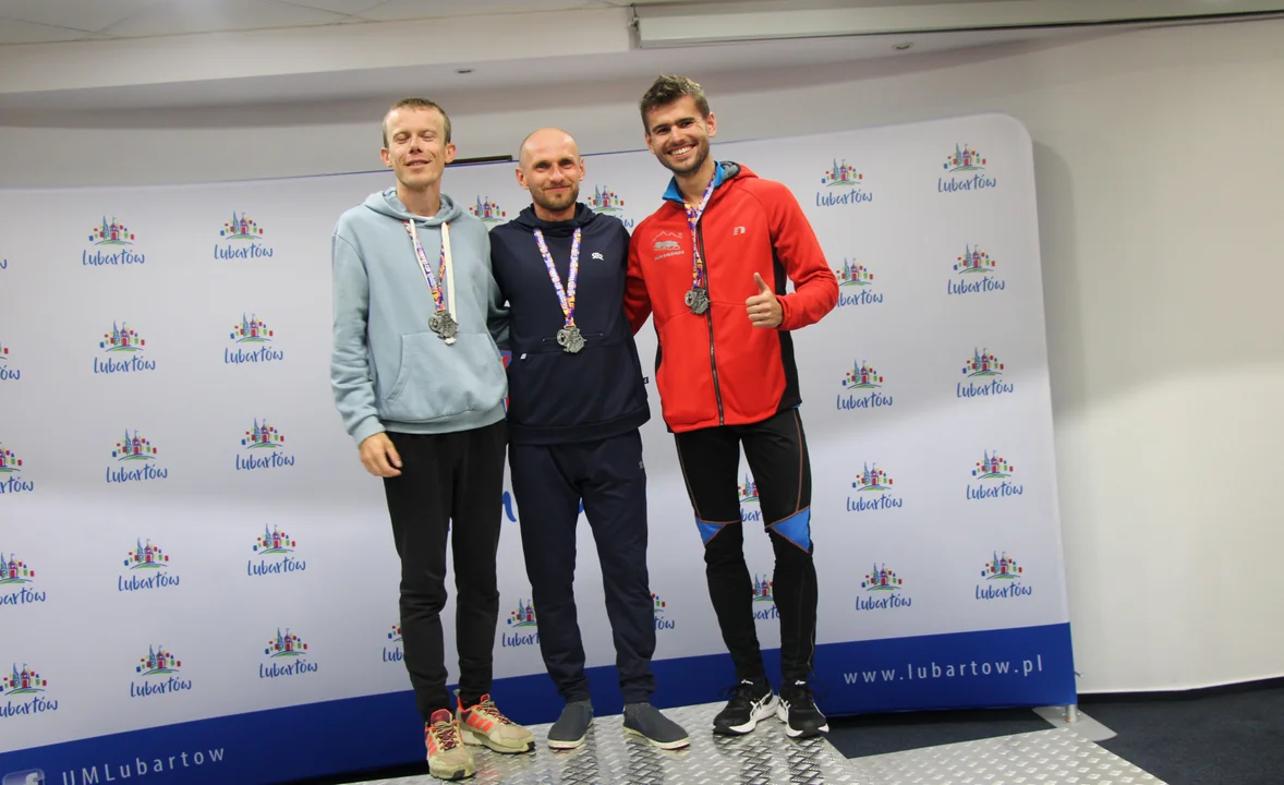 Andrzej Orłowski najszybszy w lubartowskim półmaratonie. W Lubartowie zaczynał bieganie (zdjęcia) - Zdjęcie główne