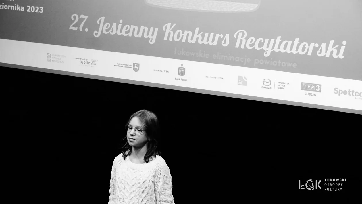 Łuków. 27 jesienny konkurs recytatorski