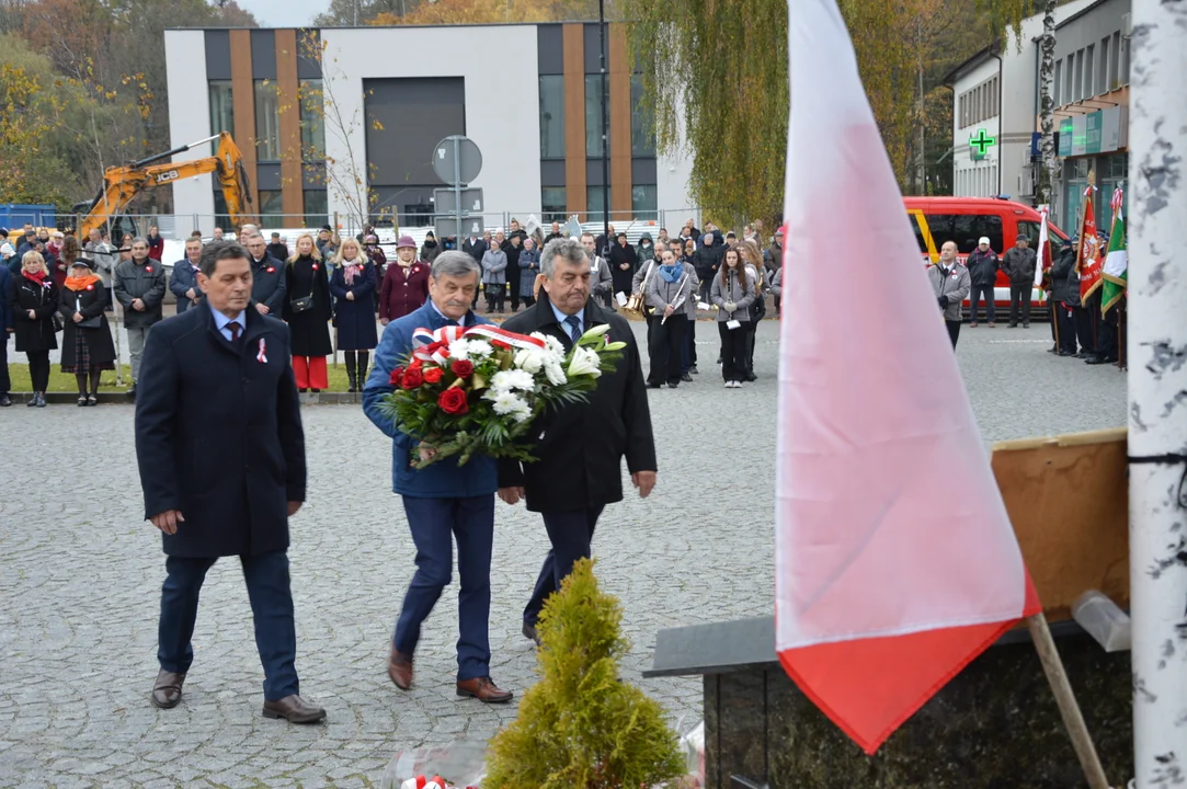 Obchody 105. rocznicy odzyskania niepodległości w Poniatowej