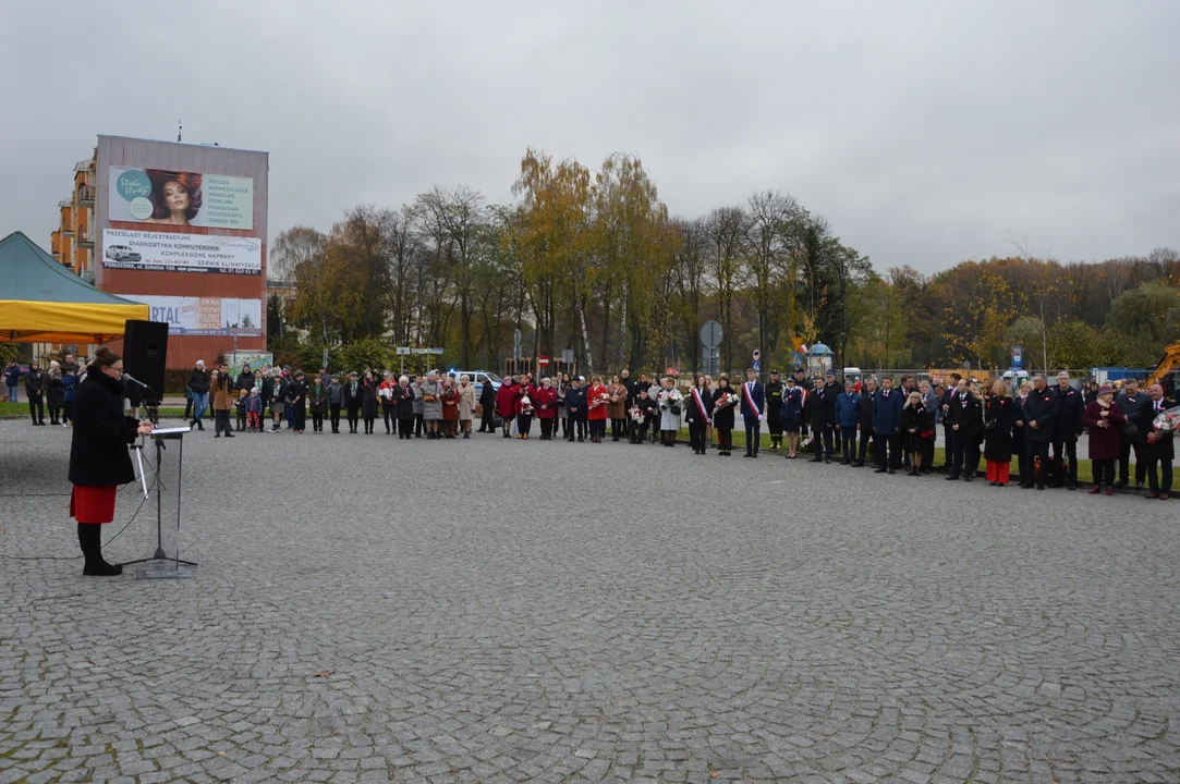 Obchody 105. rocznicy odzyskania niepodległości w Poniatowej