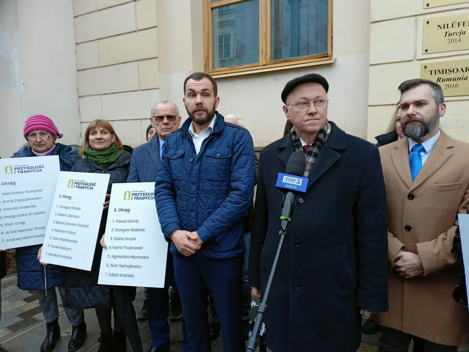 Wybory samorządowe: Oni chcą być radnymi miejskimi z KWW Lublin Przyszłość i Tradycja. Mają też kandydata na prezydenta [LISTA]