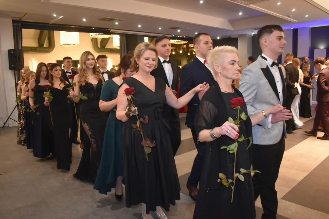 Polonez maturzystów ZST w Puławach